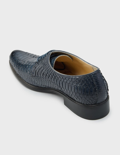 мужские синие Дерби Brioni 8187-701A_blue - фото-2