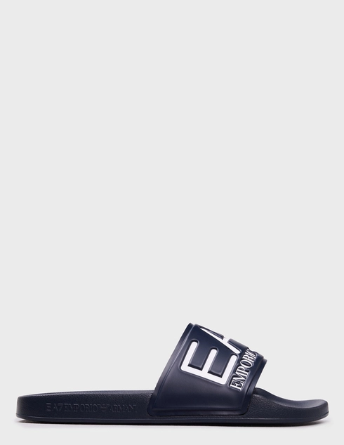 мужские синие резиновые Шлепанцы Ea7 Emporio Armani 108-045-blueM - фото-5