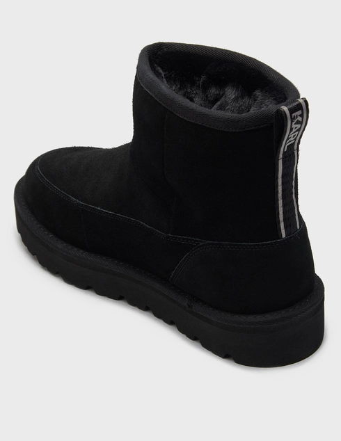 мужские черные Сапоги Karl Lagerfeld 855035544471-990 _black - фото-2