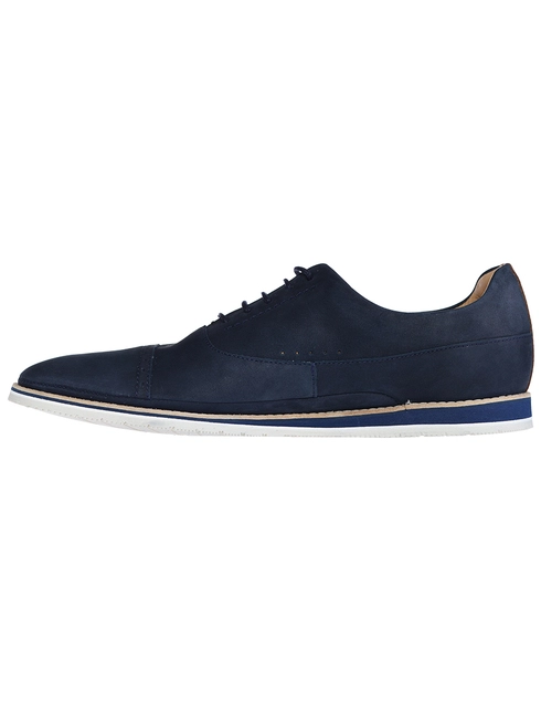мужские синие Оксфорды Trussardi 77568_blue - фото-2