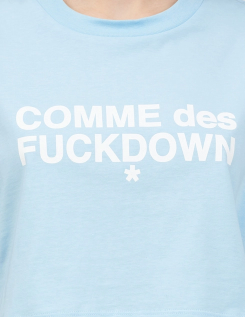 Comme Des Fuckdown FDS4CFABW00010-Acqua_blue фото-4