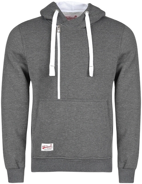Akito Tanaka 6-VERTICAL-ZIP-SWEAT_gray фото-1