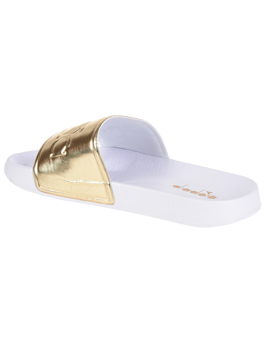 женские золотые Шлепанцы Diadora 101-173879-96003_gold - фото-2