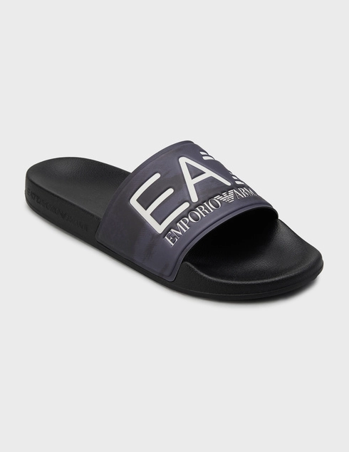 черные Шлепанцы Ea7 Emporio Armani 108-135_blackM