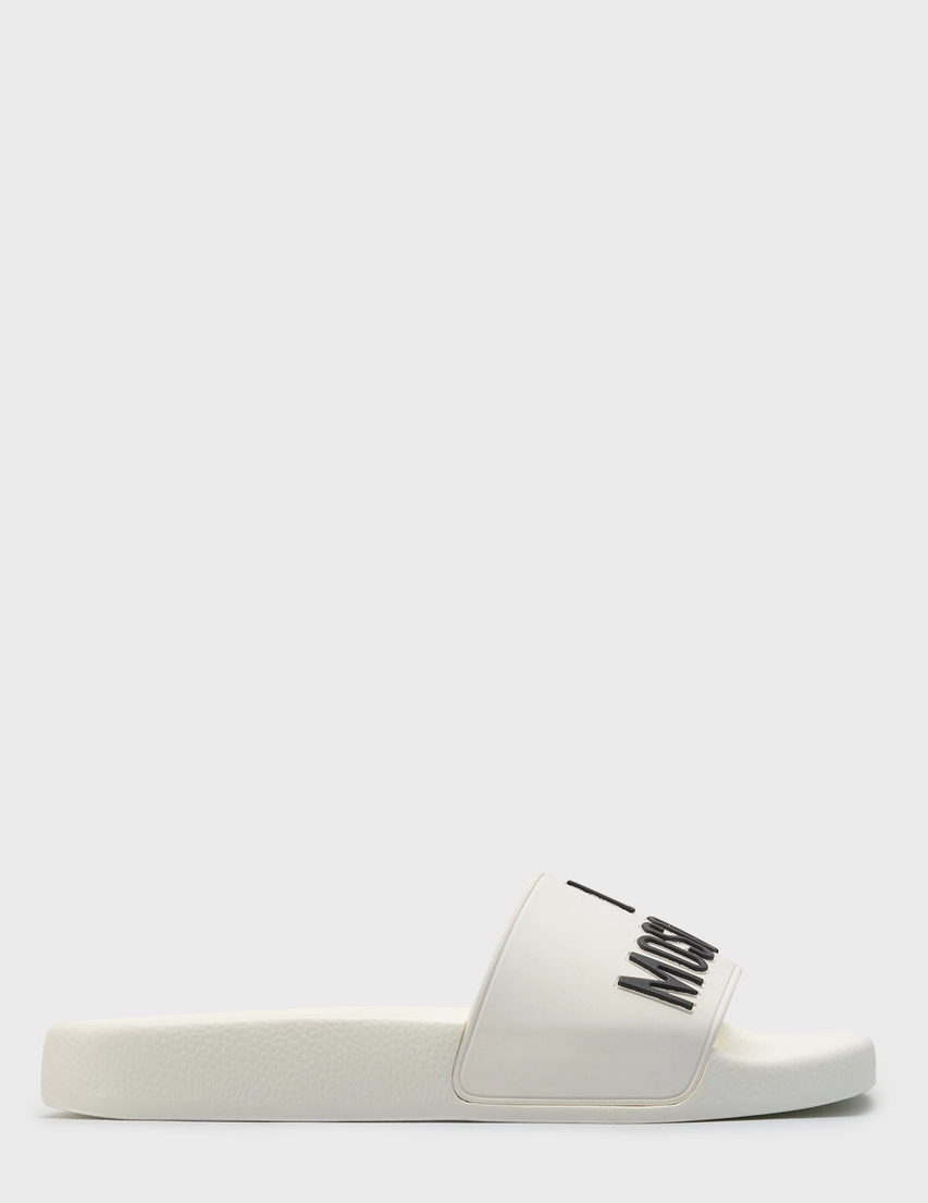 Шльопанці Love Moschino JA28052G1OI14100_white_236707 (Білий) в