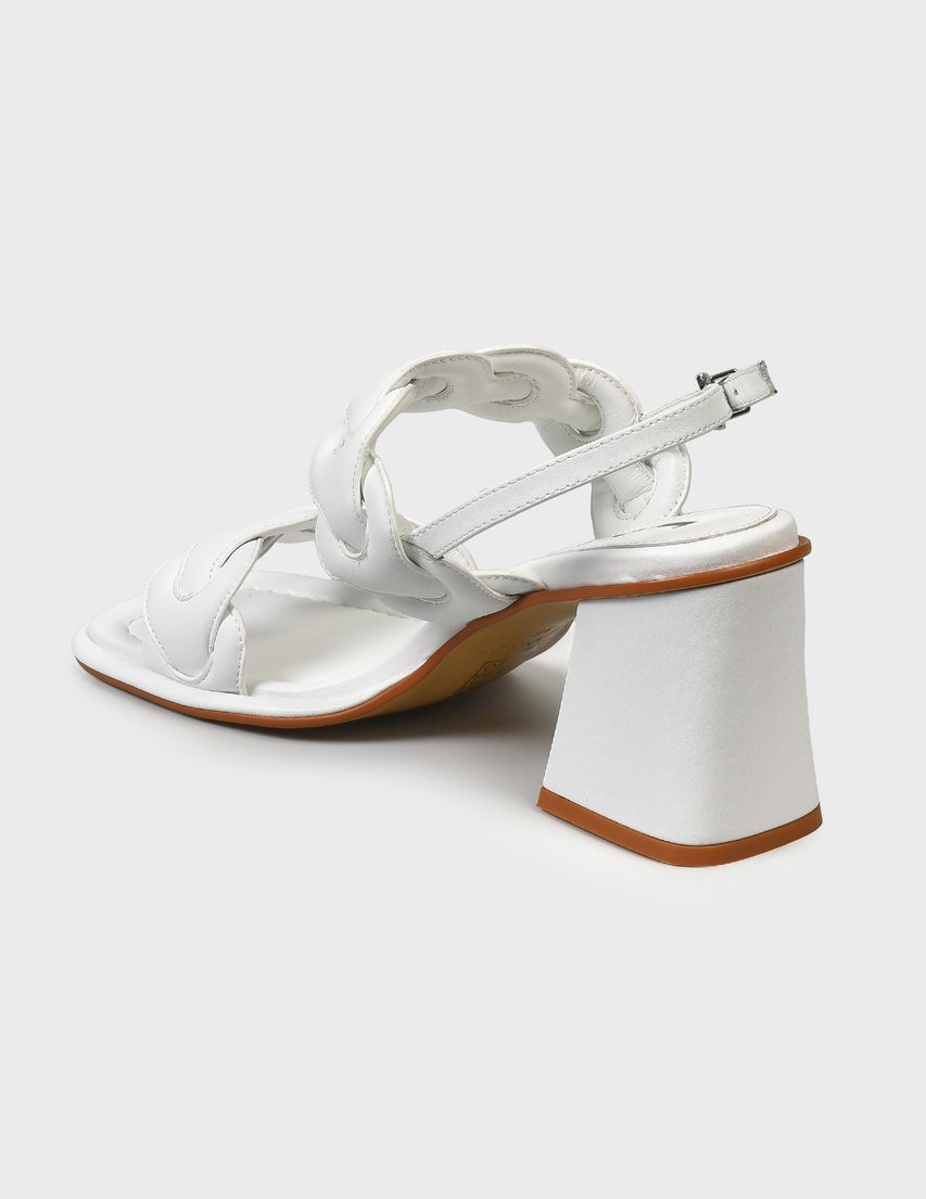 женские белые Босоножки Jeannot LJ512H-white - фото-2