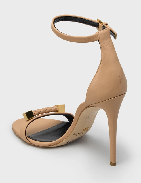 женские бежевые Босоножки Elisabetta Franchi SA-12L-61E2-V550-470 - фото-2