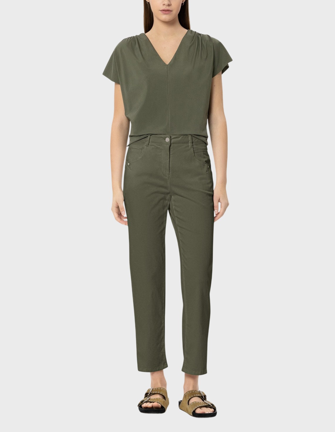 

Джинсы, Зеленый;хаки