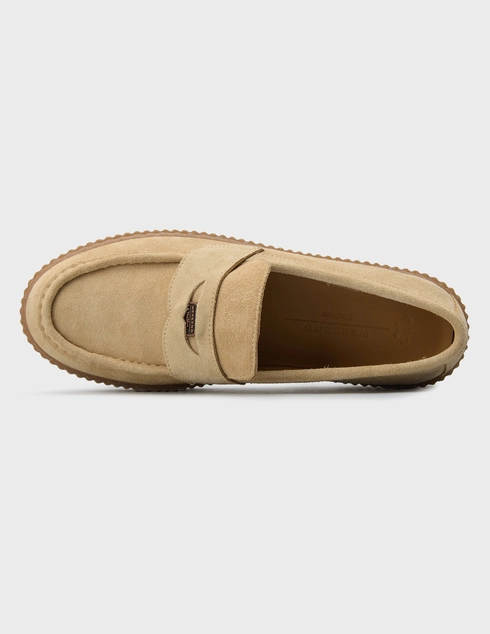 бежевые женские Лоферы Weekend Max Mara KAPOKLOAFER_beige 17170 грн