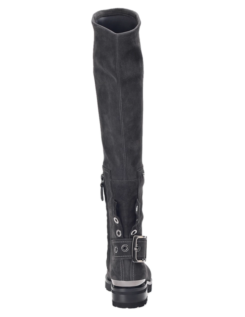 женские серые Ботфорты Nando Muzi 202_gray - фото-2