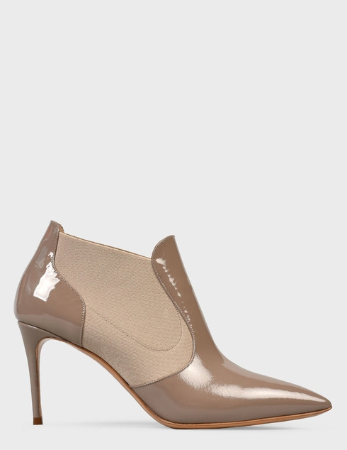 женские бежевые Ботильоны Casadei 127-beige - фото-6