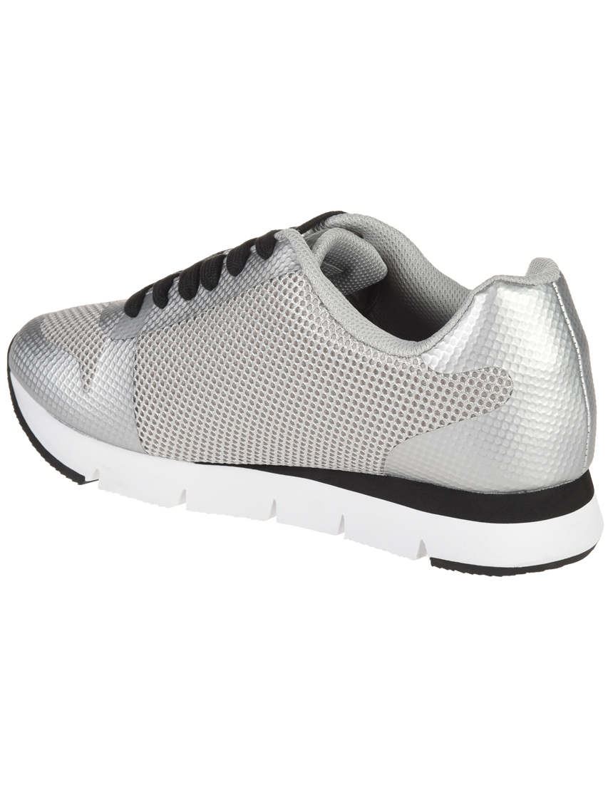 женские серебряные Кроссовки Calvin Klein RE9847_gray - фото-2