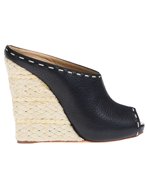 женские черные Сабо Giuseppe Zanotti 10245_black - фото-2