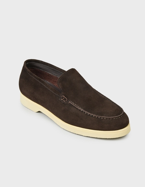 коричневые Лоферы Pellettieri di Parma Pel-FW21-381006-195-140-brown