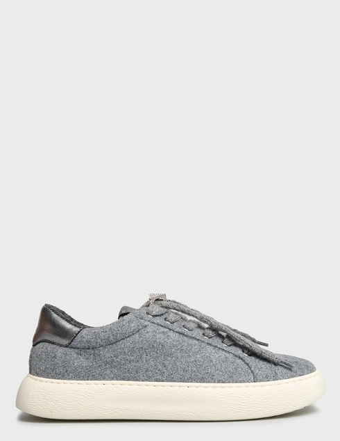 женские серые текстильные Кеды Stokton 221L-cash-wool-grey - фото-5