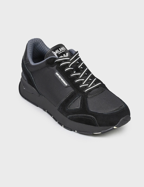 черные Кроссовки Emporio Armani AGR-289-016-black