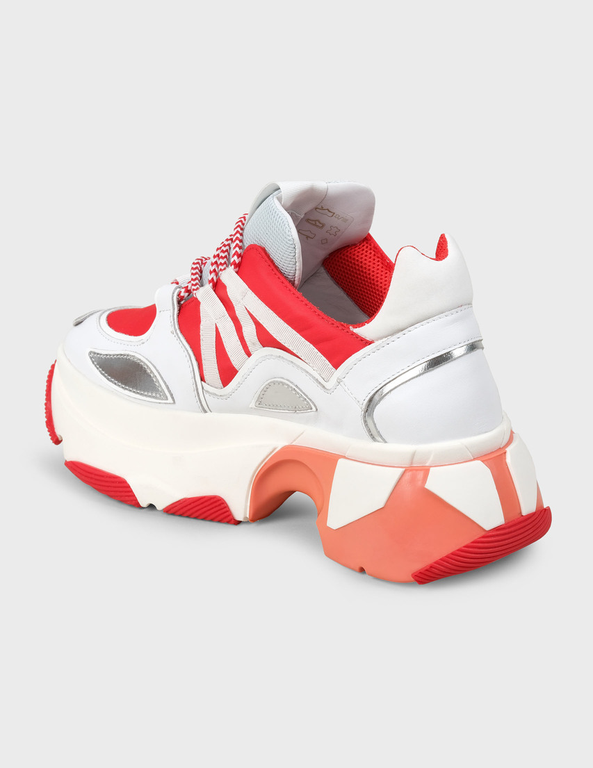 женские красные Кроссовки Patrizia Pepe 2V9428/A6Q4-J3CA - фото-2