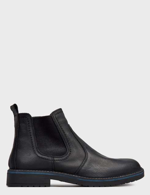 мужские черные кожаные Ботинки Imac 600930_black - фото-5
