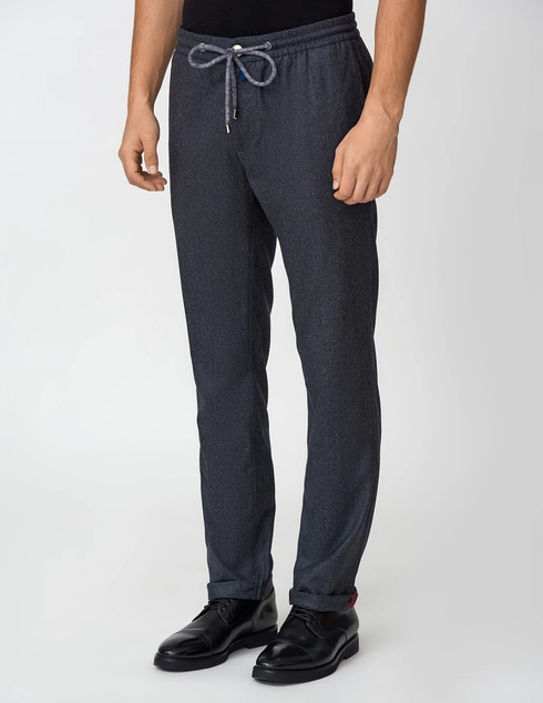 Portofino Jeans PJ-FW21-Jogger-lana-fd-599-101-4-grey фото-2