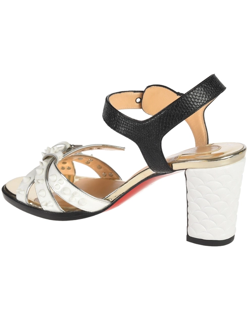 женские белые Босоножки Christian Louboutin CL9906_white - фото-2