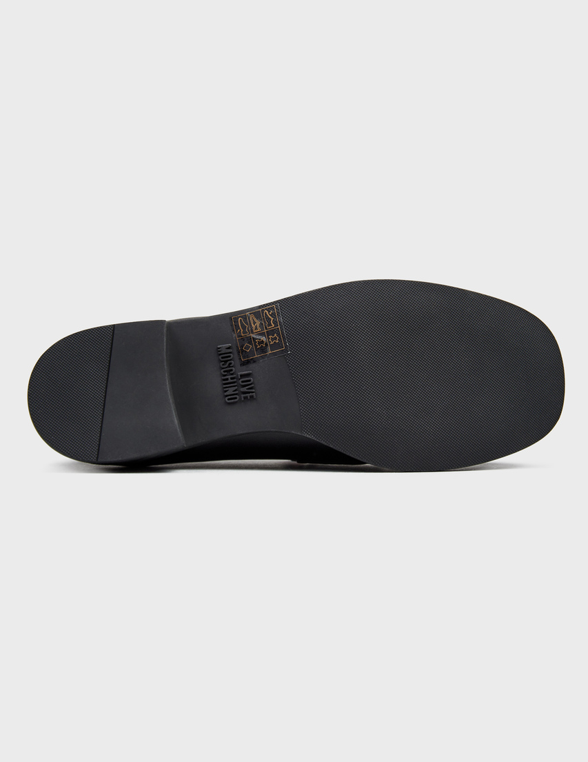черные Лоферы Love Moschino 10162_black размер - 36; 37; 38; 39