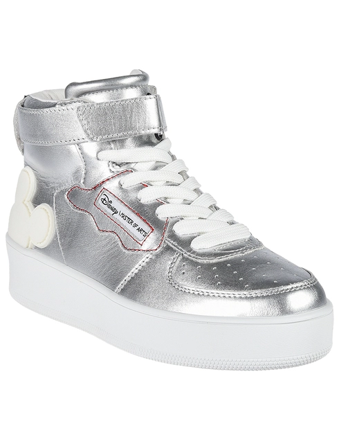 серебряные Кроссовки Moa MD353-M08B-03_silver