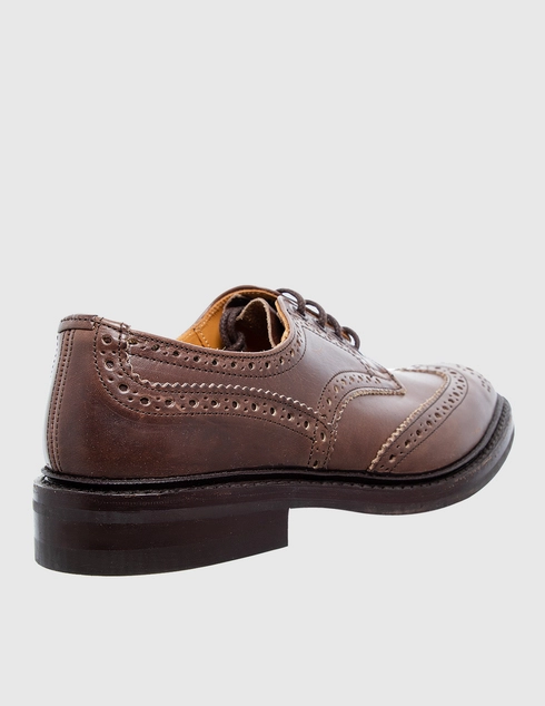 мужские коричневые Дерби Tricker's 991091-brown - фото-2