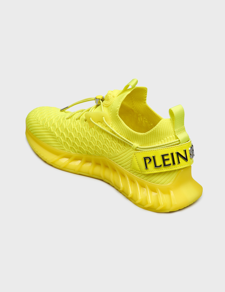 мужские желтые Кроссовки Plein Sport AGR-USC0520STE003N-29- - фото-2