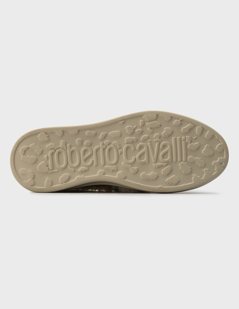 коричневые Слипоны Roberto Cavalli 29612_brown размер - 37; 38; 39; 40; 41