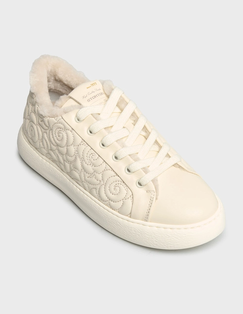 белые Кеды Stokton 214-K-panna-white