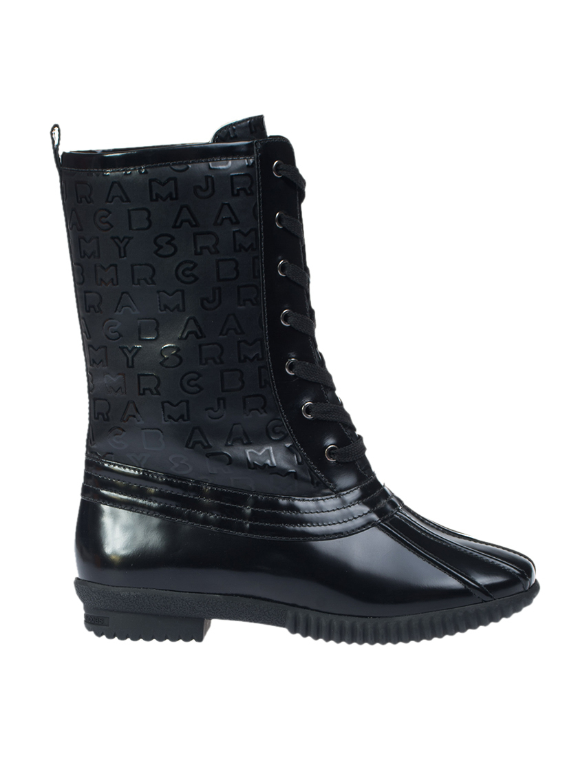 женские черные Сапоги Marc Jacobs 694141_black - фото-2