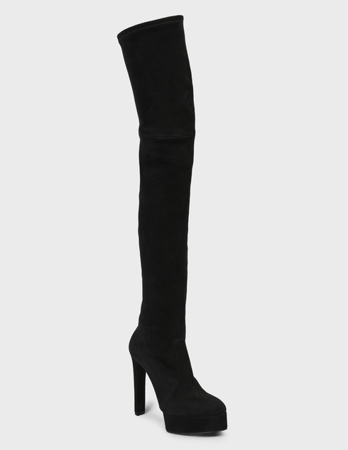 черные Ботфорты Casadei S1T982T1201T00059000-black