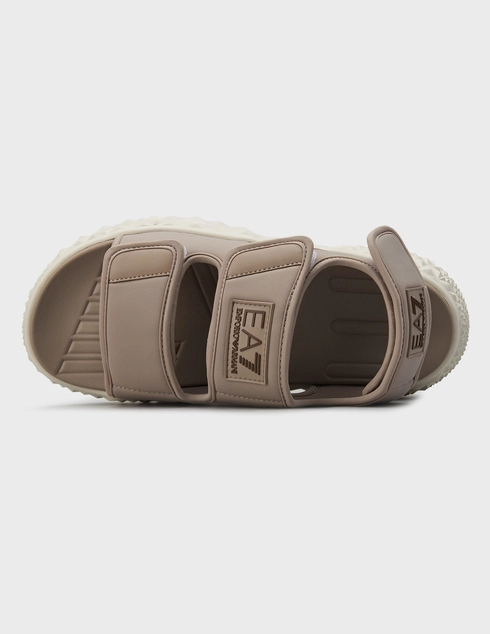 бежевые женские Сандалии Ea7 Emporio Armani 004-145_beige 7983 грн