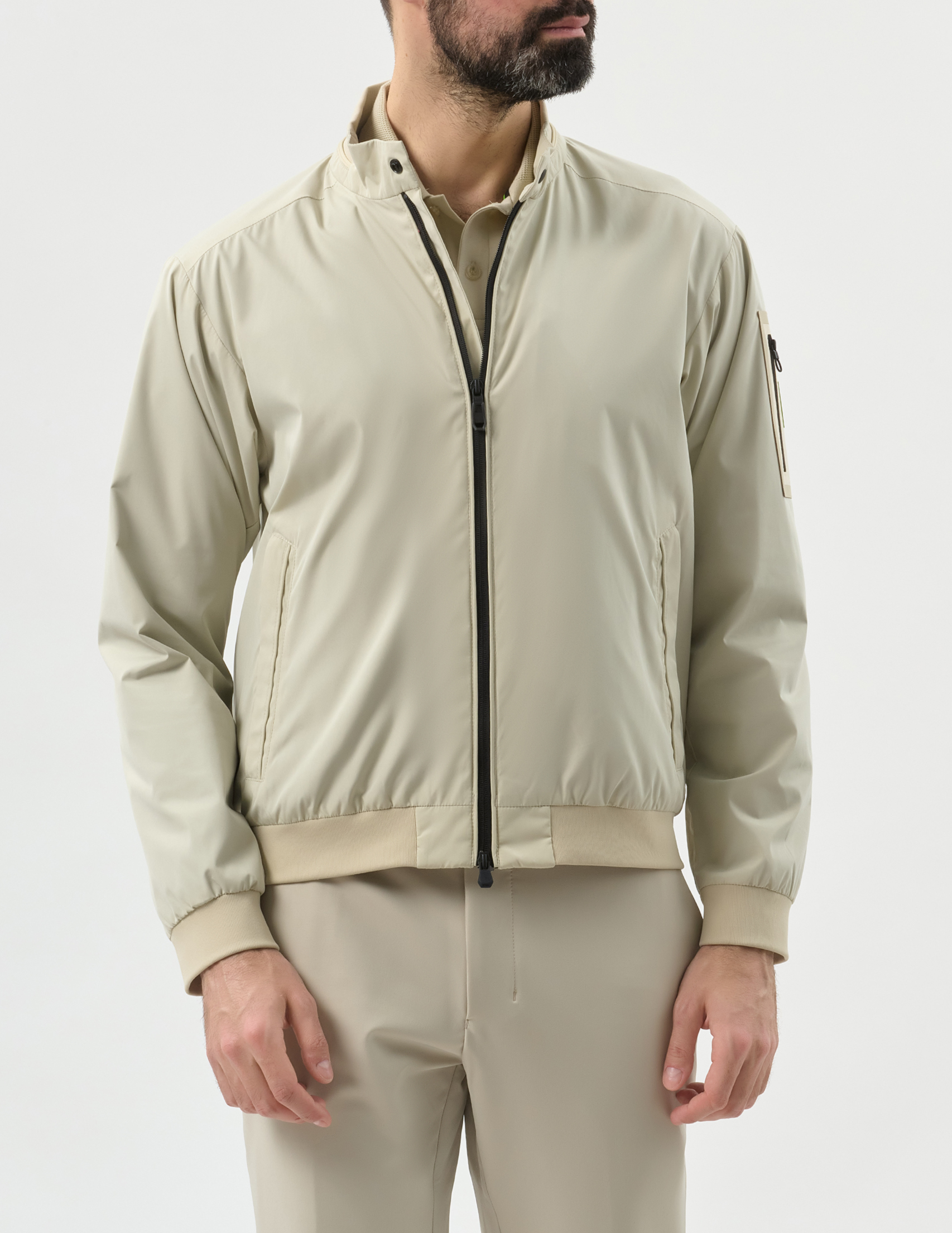 

Куртка, Бежевый;молочный