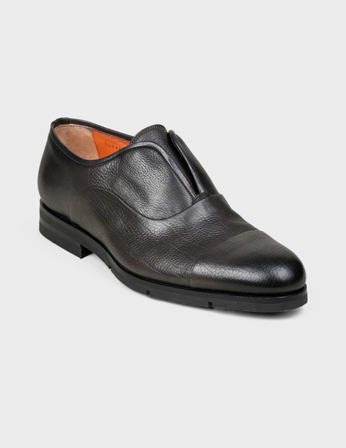 серые Лоферы Santoni Sant-AW19-20-MCAG16816SI5ECGCG45-gray