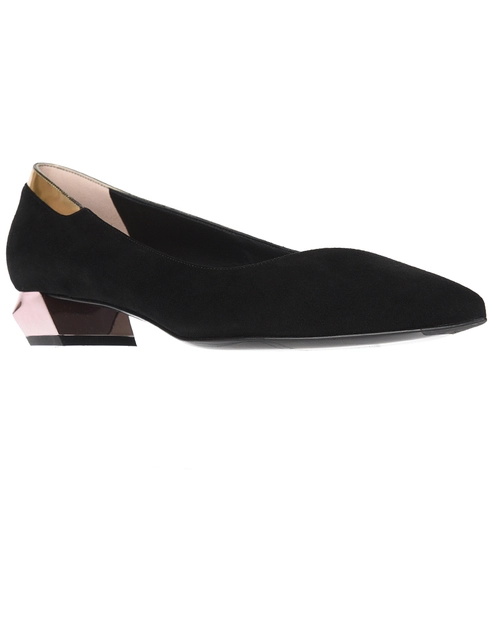черные Туфли Fendi 3813-black