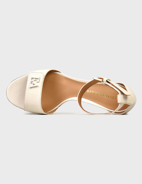 бежевые женские Босоножки Emporio Armani 817-395_beige 7993 грн