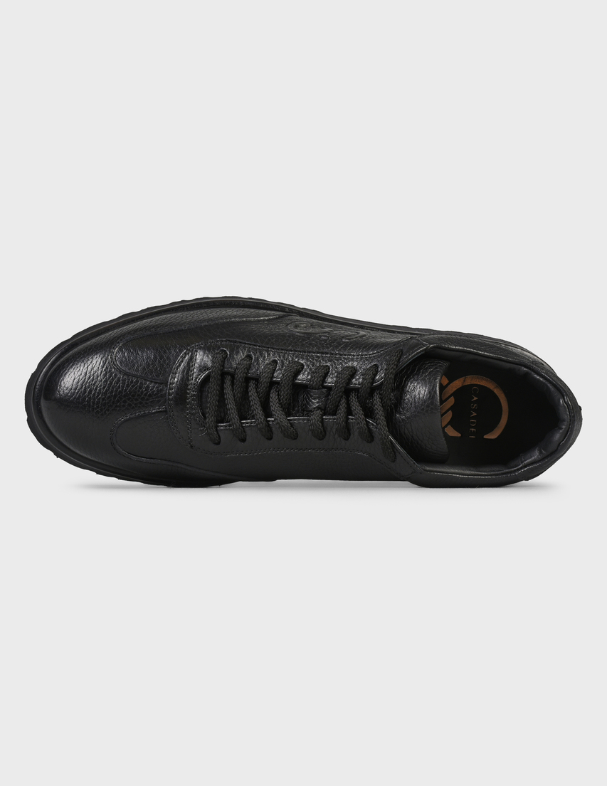 черные мужские Кроссовки Cesare Casadei 17066-black 12607 грн