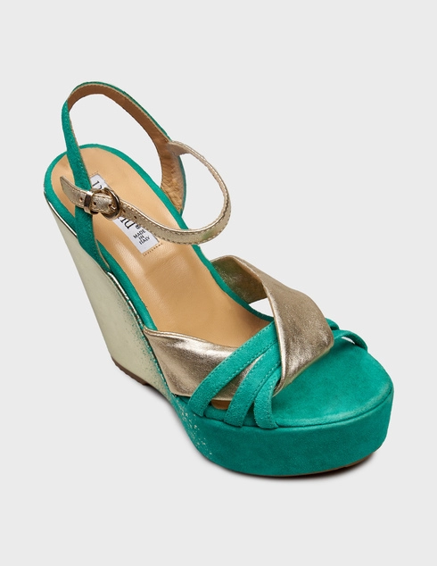 бирюзовые Босоножки Donna Piu 51141-green