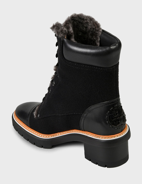 женские черные Ботинки Tory Burch 61164-012-black - фото-2