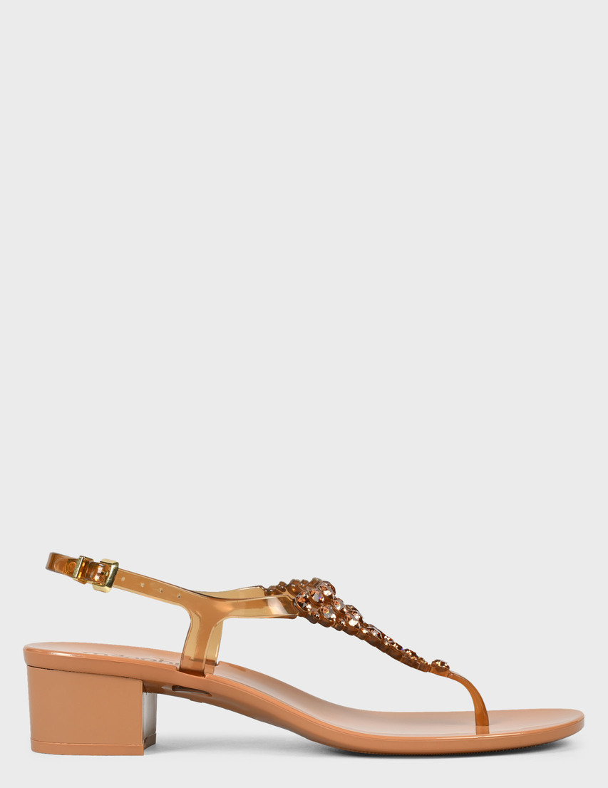 женские коричневые Босоножки Menghi 703-brown - фото-6