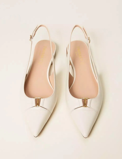 белые женские Босоножки Twinset 261TCP036-00381 11999 грн