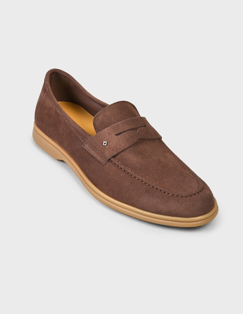 коричневые Лоферы Luca Guerrini 1057-brown