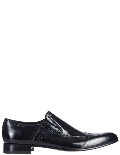 мужские черные кожаные Туфли Mirko Ciccioli 4197_black - фото-5