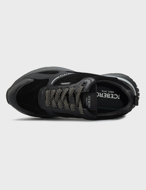 черные мужские Кроссовки Iceberg 1758_black 12170 грн
