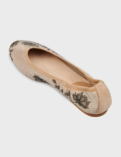 женские бежевые Балетки Fru.It 4615_beige - фото-2