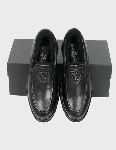 черные мужские Туфли Giampiero Nicola 40270 11106 грн