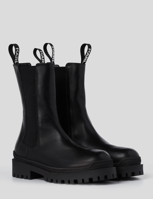 черные Ботинки Karl Lagerfeld ws059_black