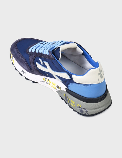 мужские синие Кроссовки Premiata 1280_blue - фото-2