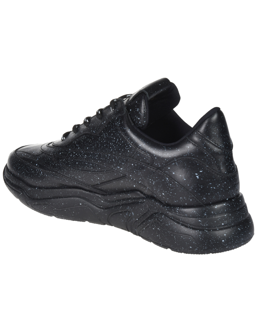 мужские черные Кроссовки Stokton S37U-VITELLO_black - фото-2